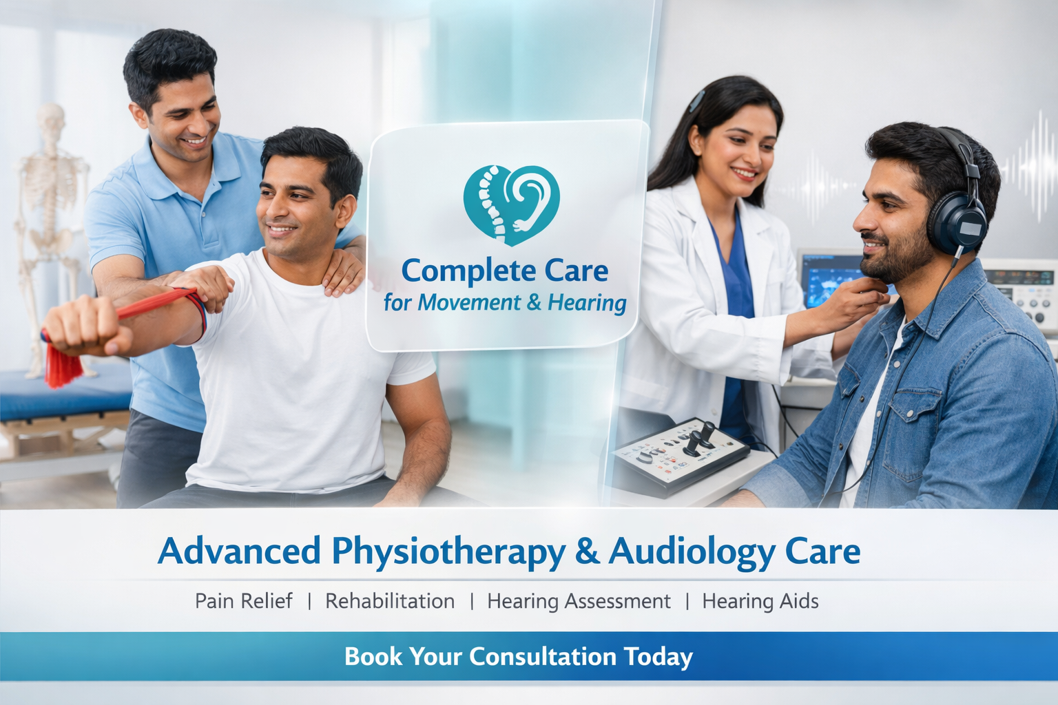 Physiotherapy & Audiology session